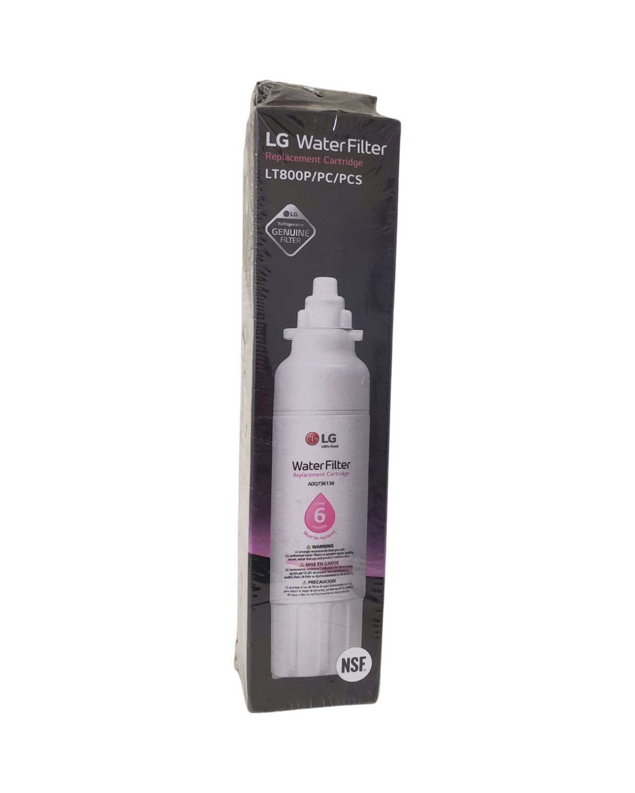 New Sealed Original LG Fridge Water Filter LT800P ADQ73613401