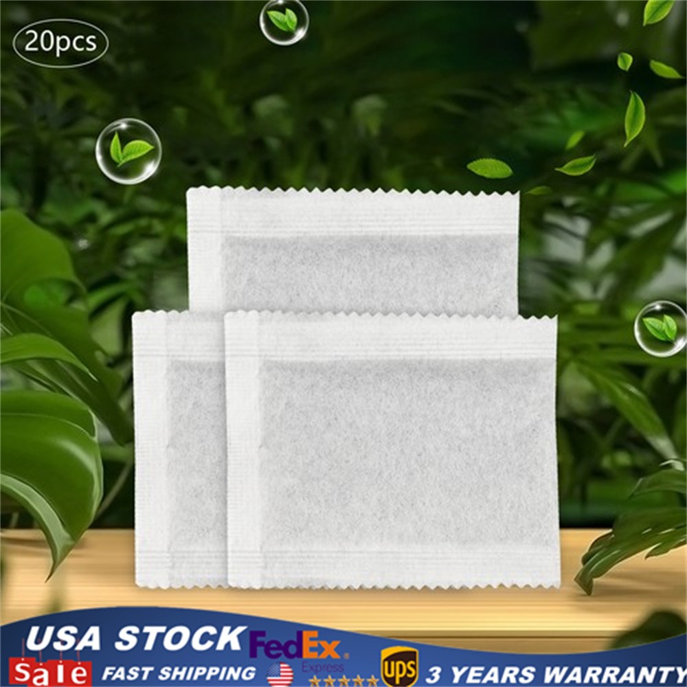 20 Pack Home Activated Charcoal Carbon Filter Bags For Water Distiller Purifier