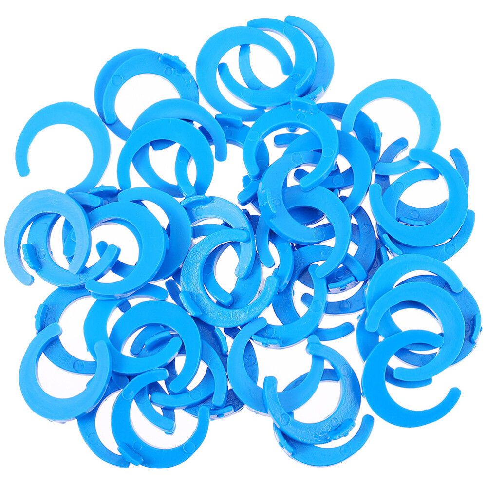 50PCS Water Filter Locking Clip 1/4 Inch Filter System Clamp Pipe Fitting