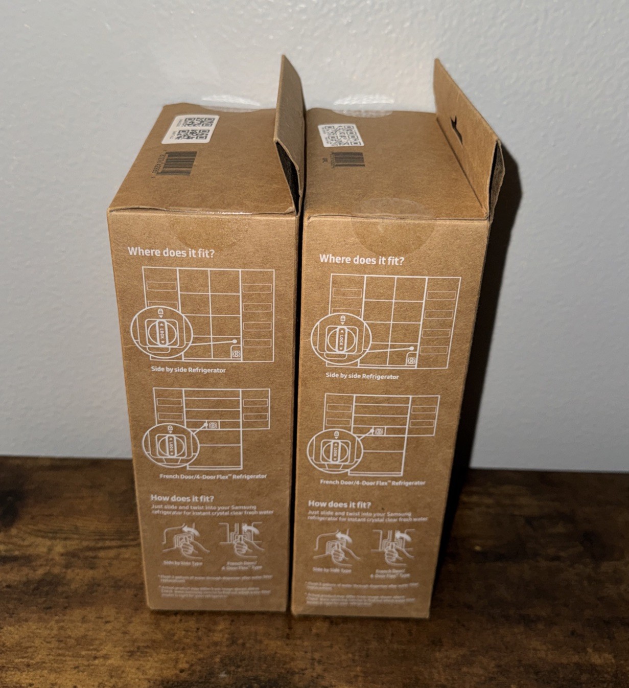 Samsung HAF-QIN/EXP Refrigerator – 4 Total – Water Filter Pack Genuine OEM