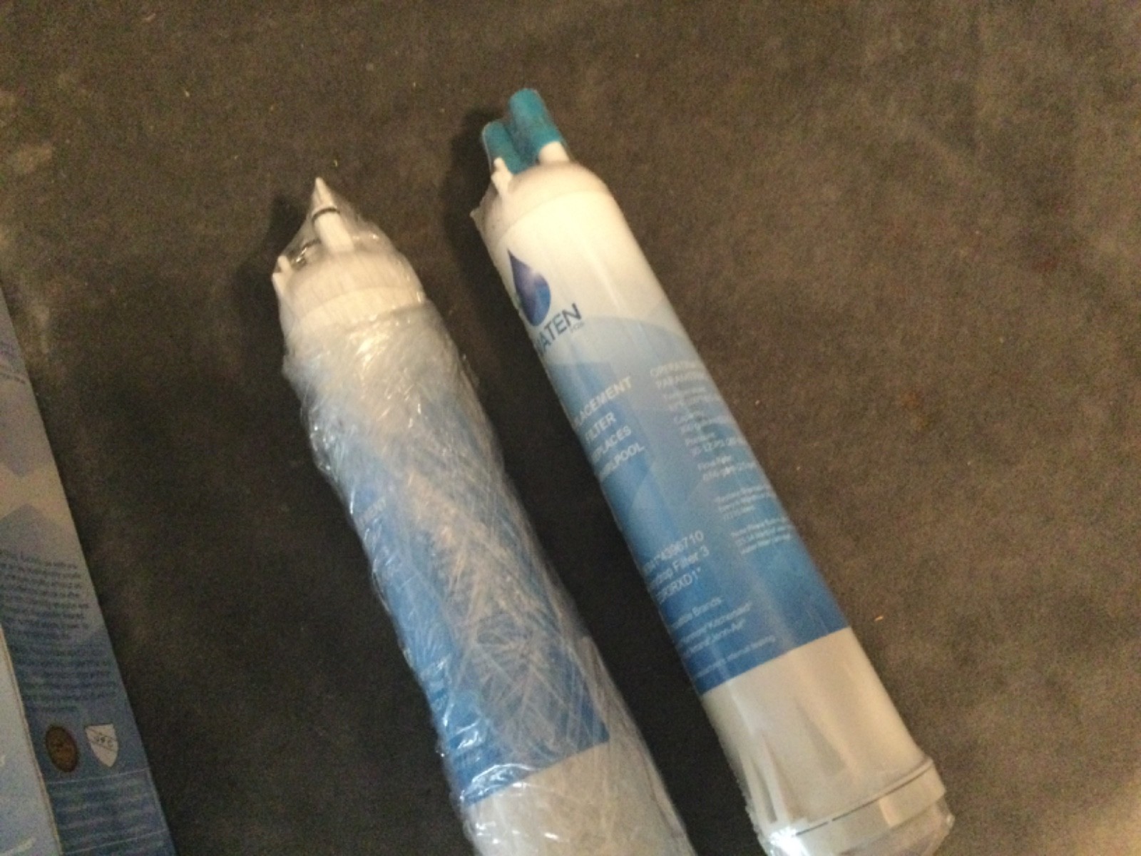(2)WATEN H20 WATER REPLACEMENT FILTER #4396841*,#43968710,Filter 3,EDR3RXD1*FS!