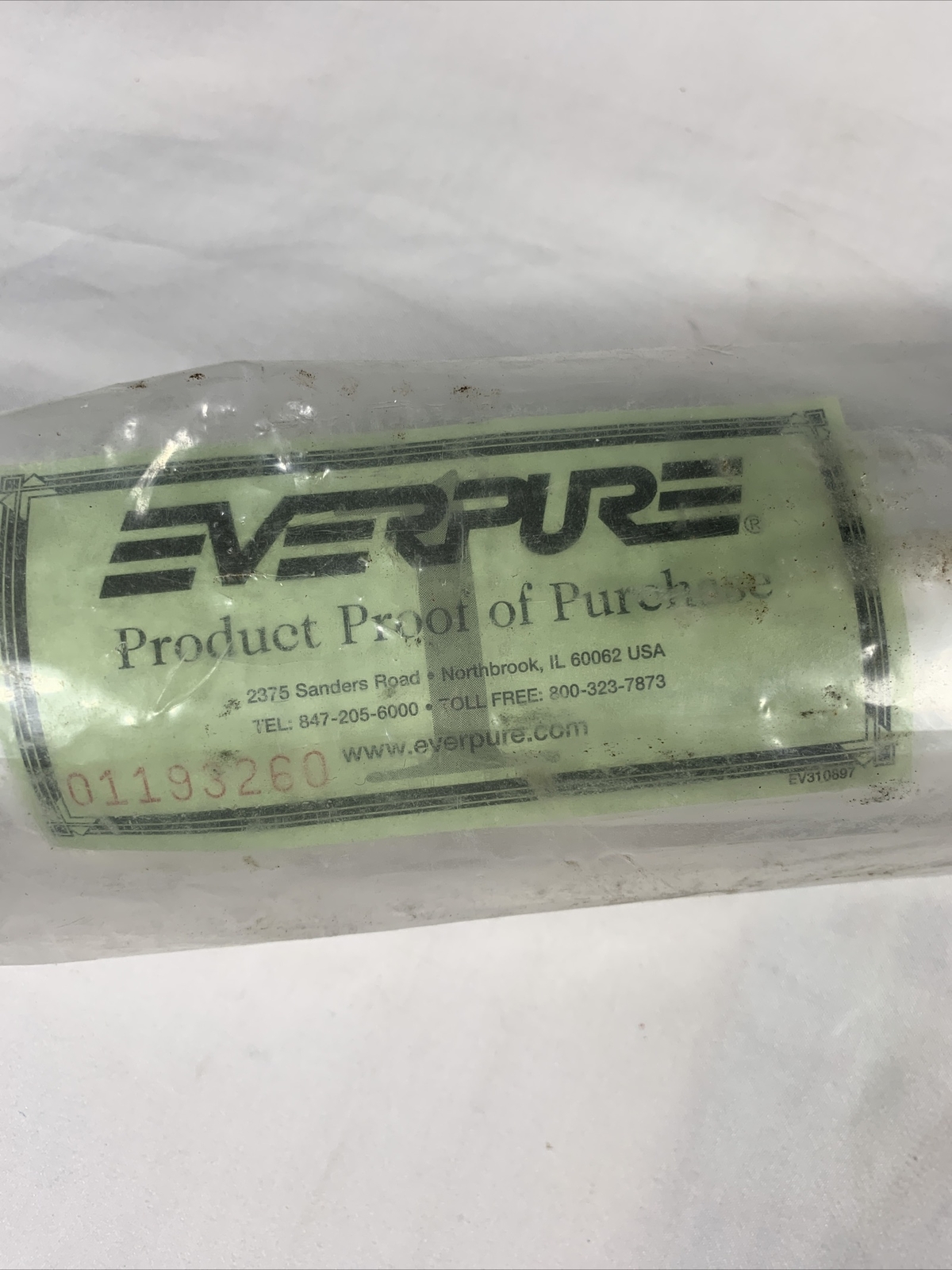 Everpure IN-10 In-Line Water Filter Without Fittings –