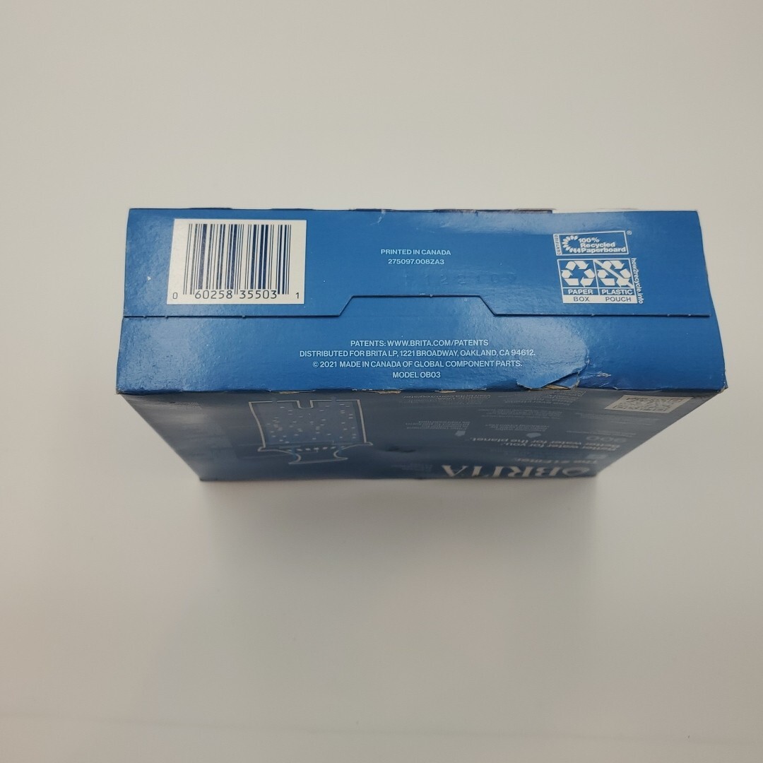 NEW 3 Count of Brita Replacement Filters OB03