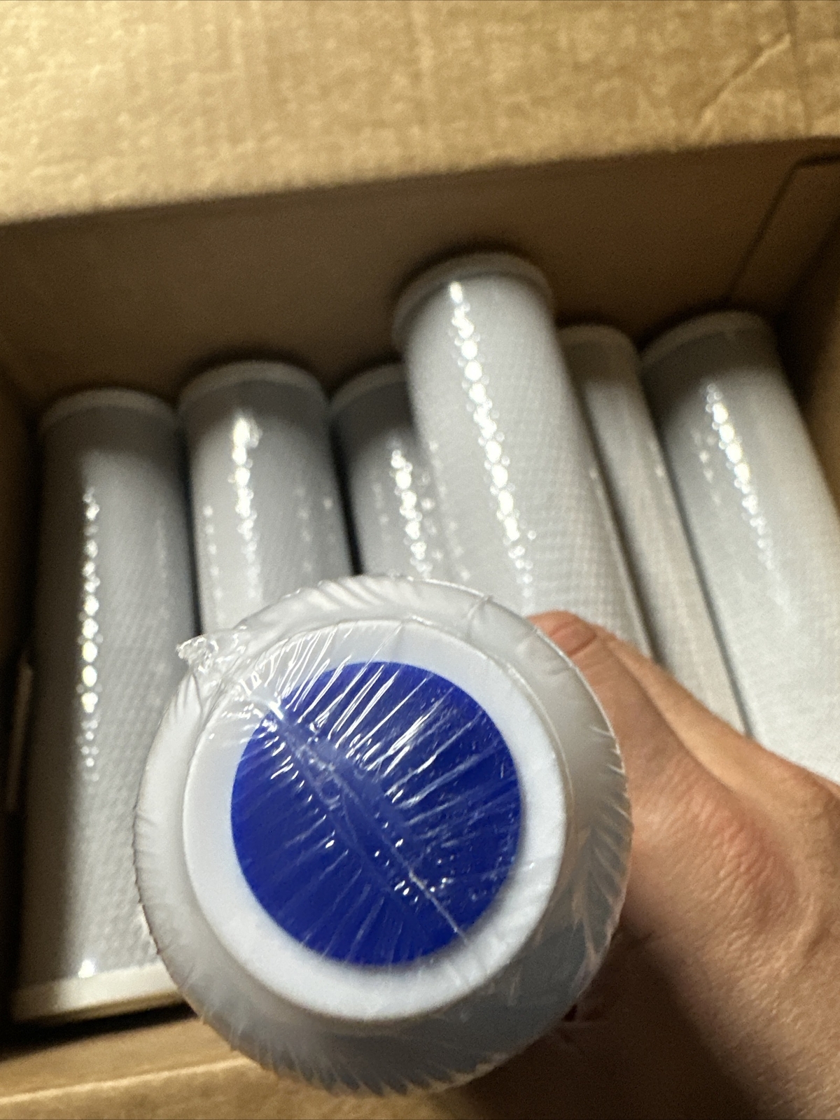 7 Pack 2.75 x 10 In Carbon Block Water Filter Whole House RO CTO Unbranded Plus