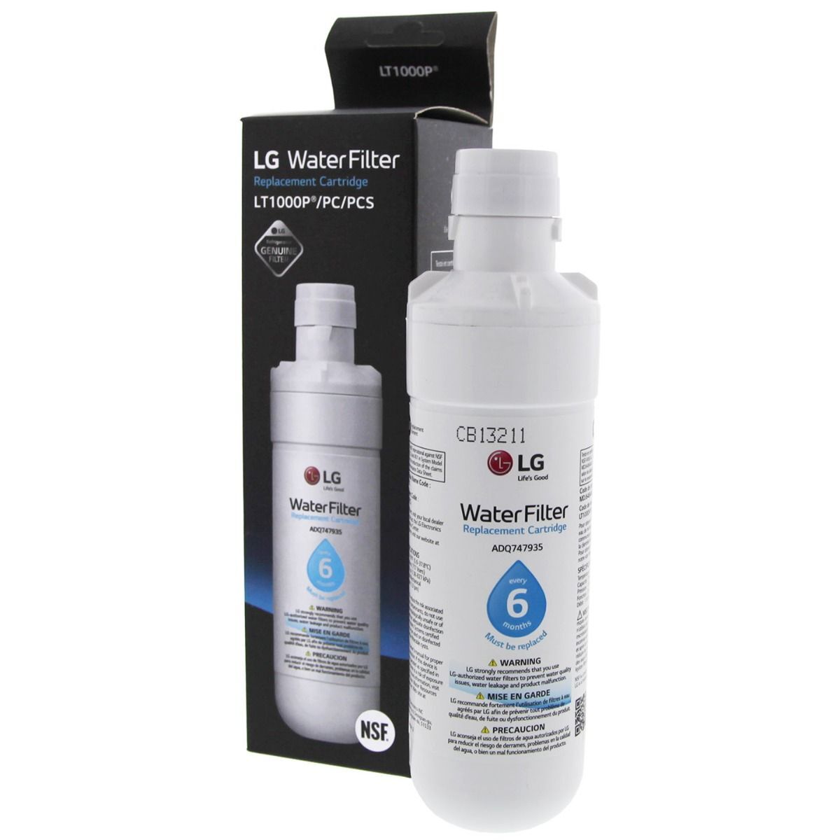LG LT1000P Refrigerator Water Filter