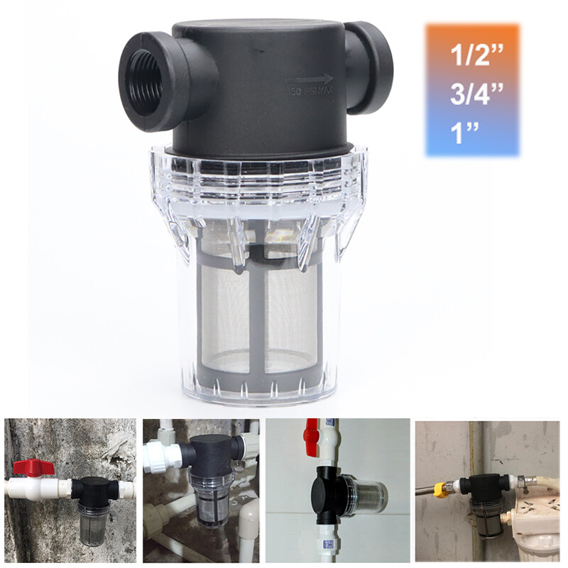 Water Pipe Front Filter Strainer Female Thread 1/2″ 3/4″ 1″ Household Clean Safe