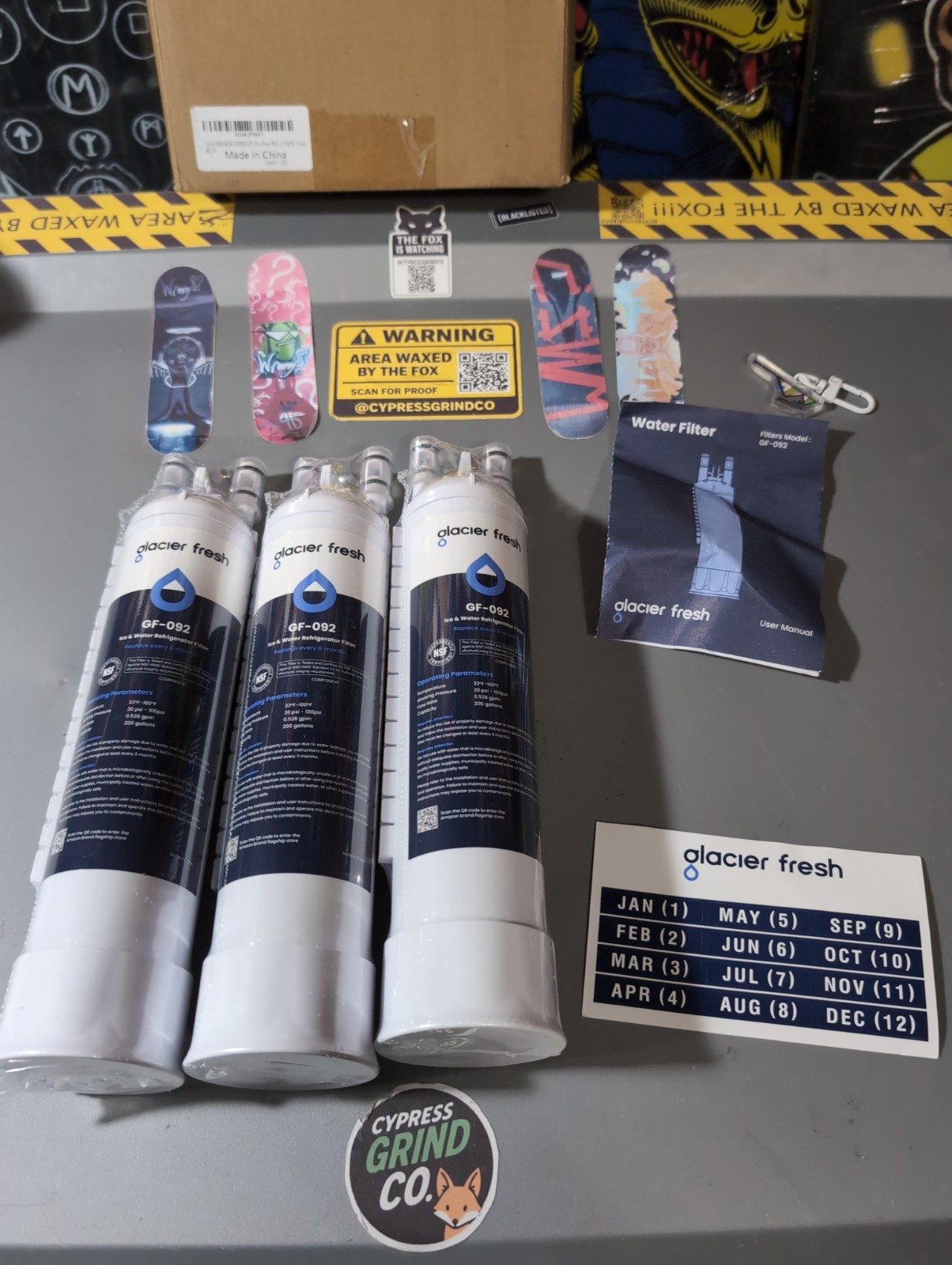 Frigidaire FPPWFU01 Water Filter PWF-1 PurePour EPPWFU01 3 Pack