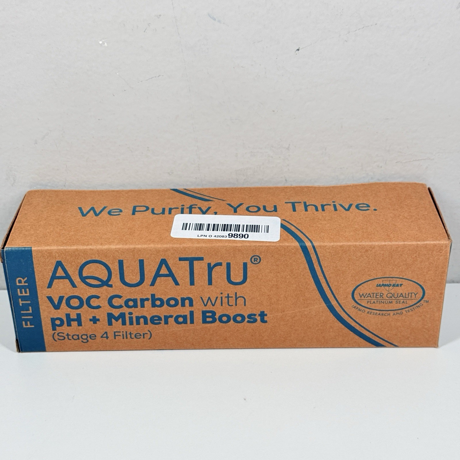 AquaTru VOC Carbon Filter with pH+ Mineral Boost (Stage 4) New In Box Sealed