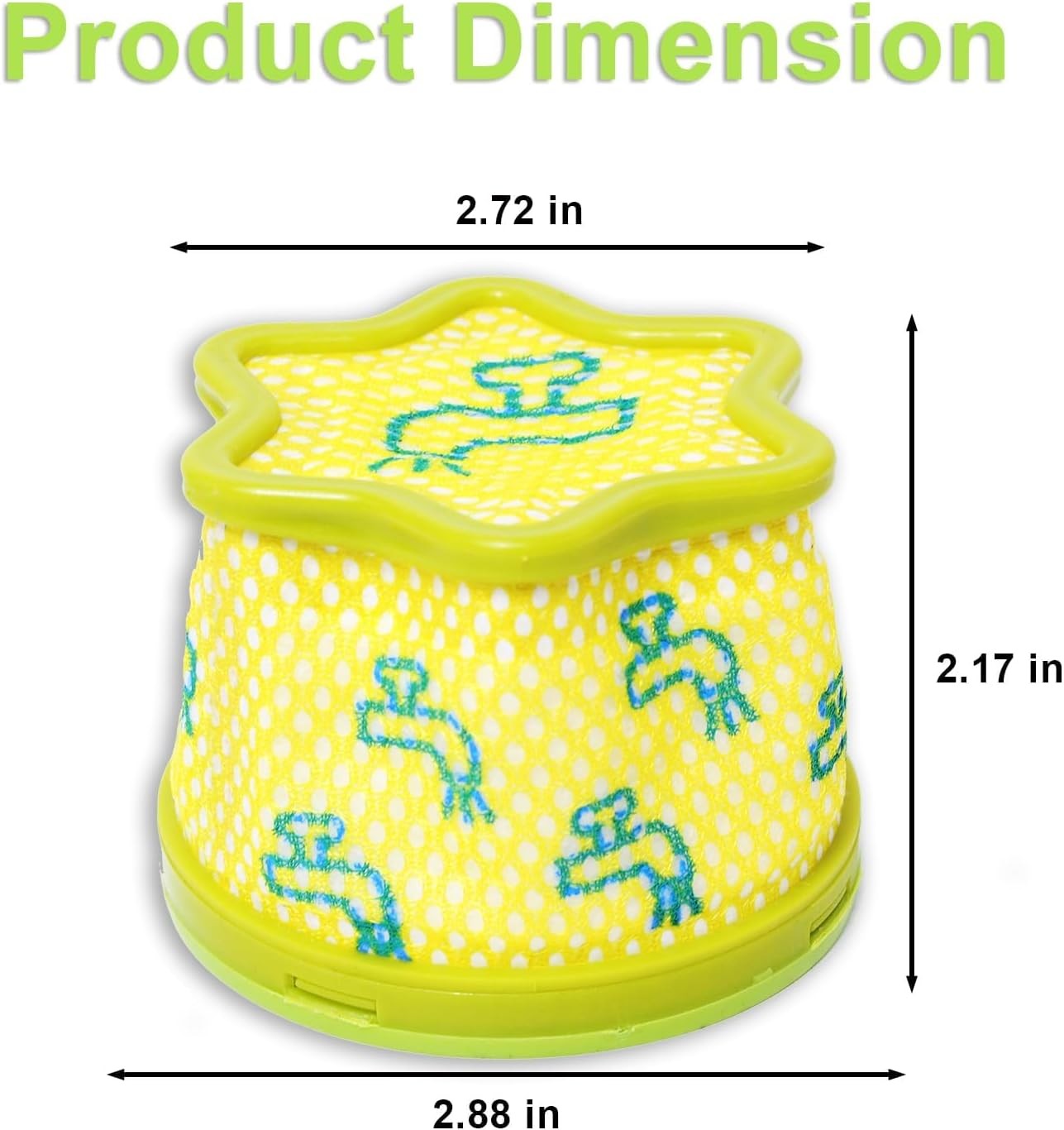 4 Pack Replacement Pre filters Compatible with LG CordZero A9 Series Cordless