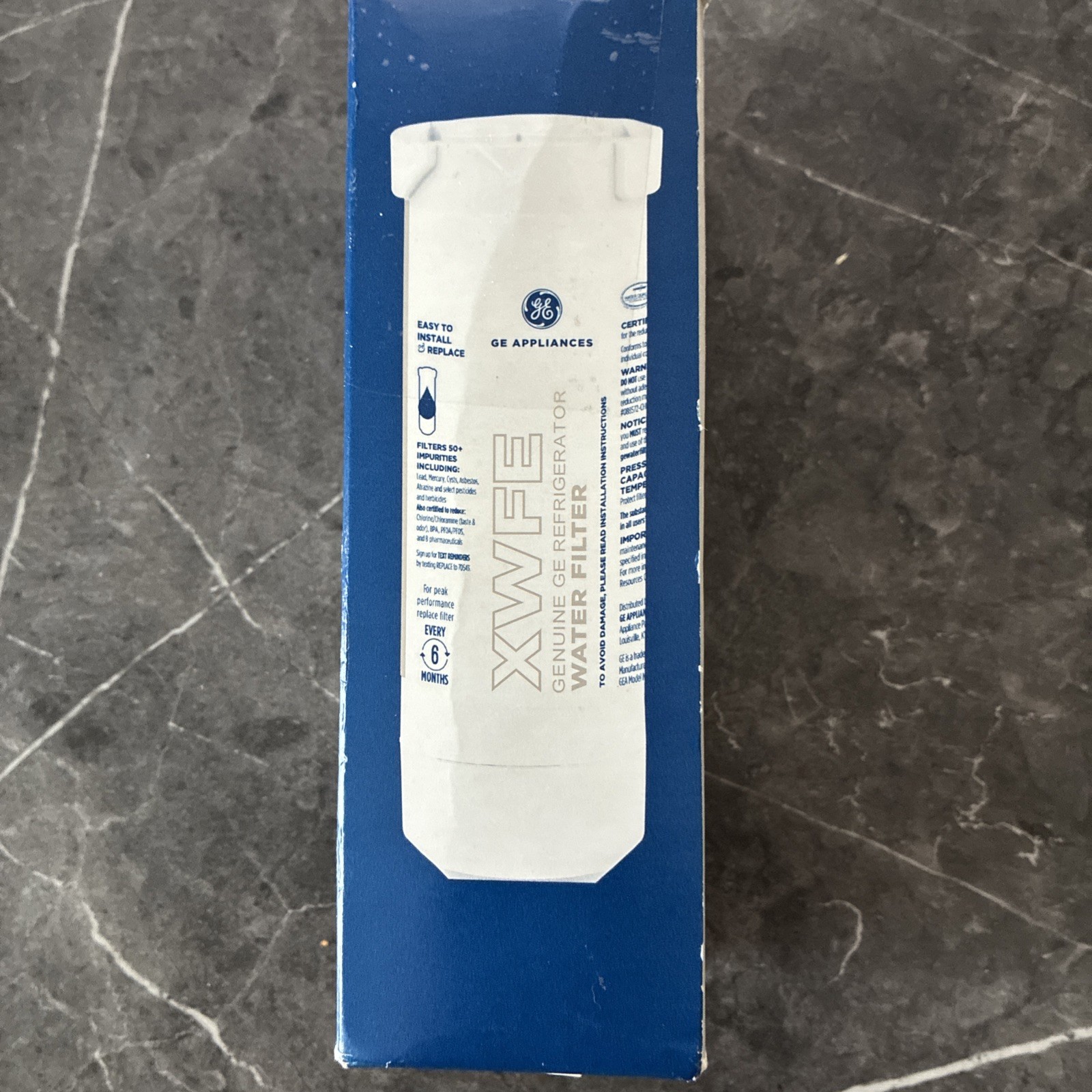 GE XWFE Refrigerator Water Filter – Genuine Replacement