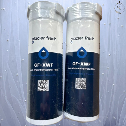 Glacier Fresh XWF Replacement FOR GE XWF Refrigerator Water Filter Pack Of 2