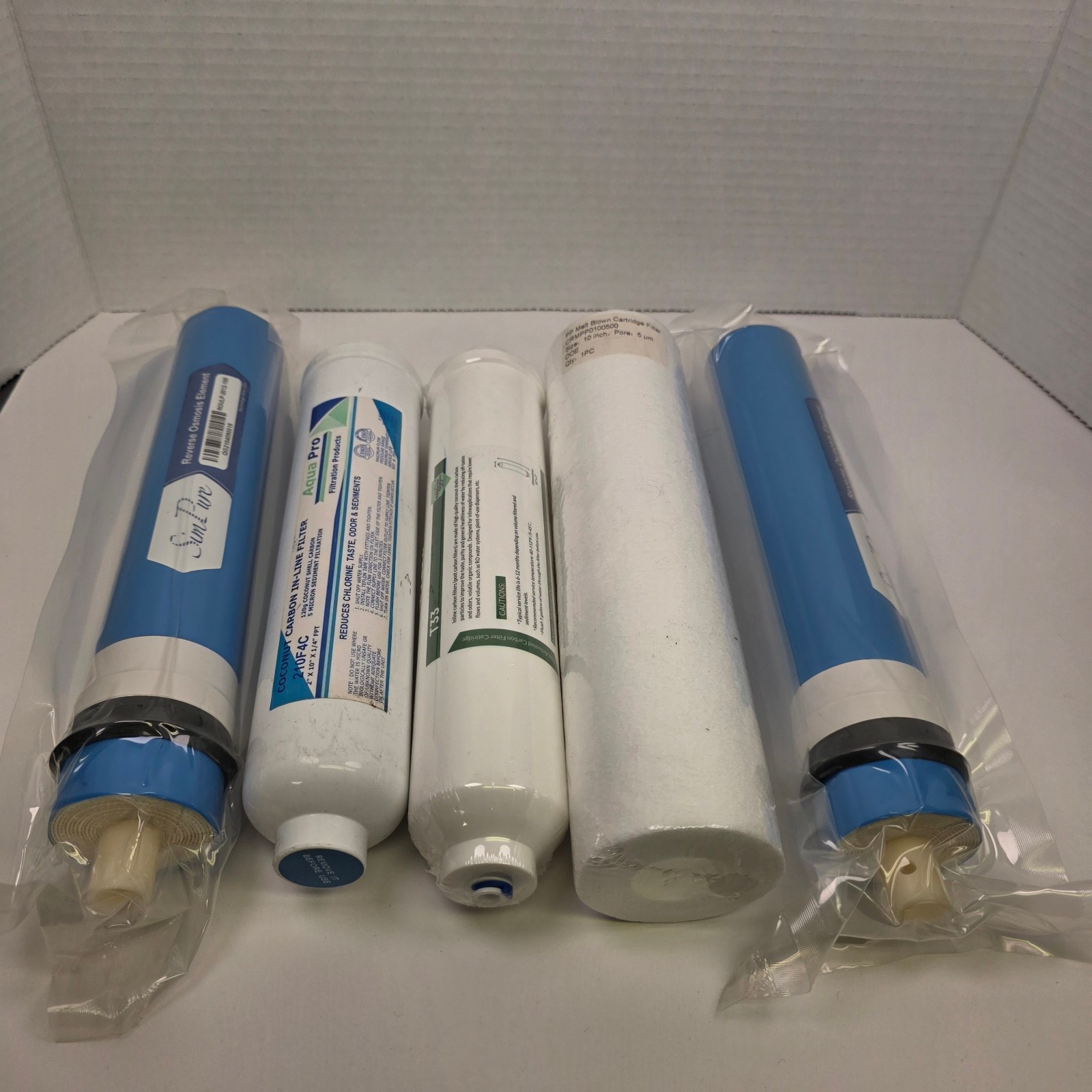 10″x2.5″ Granular Activated Carbon Water Filter Whole House Cartridges RO System