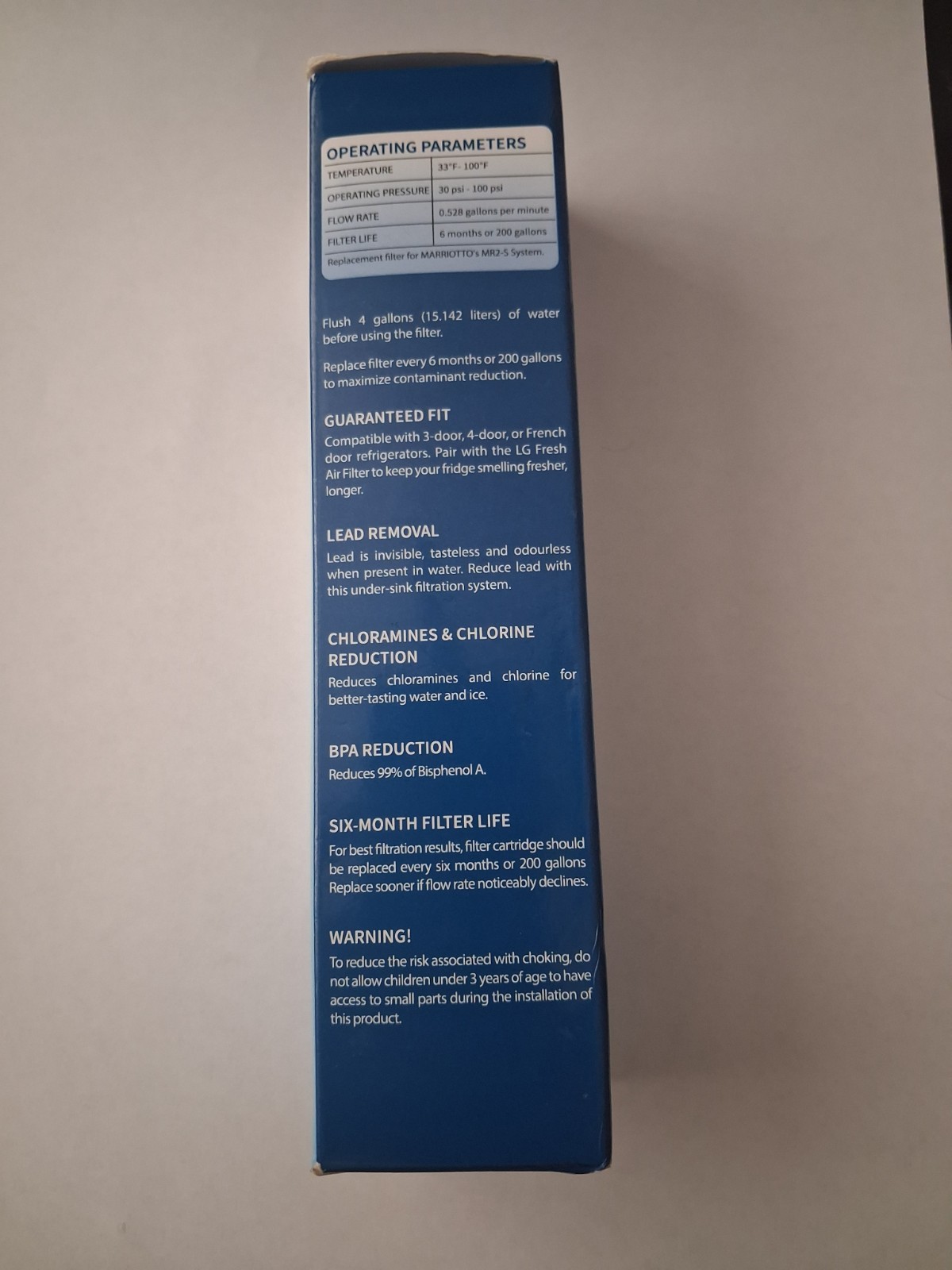 Mariotto MR2 Refrigerator Water Filter LG LT700P ADQ36006101