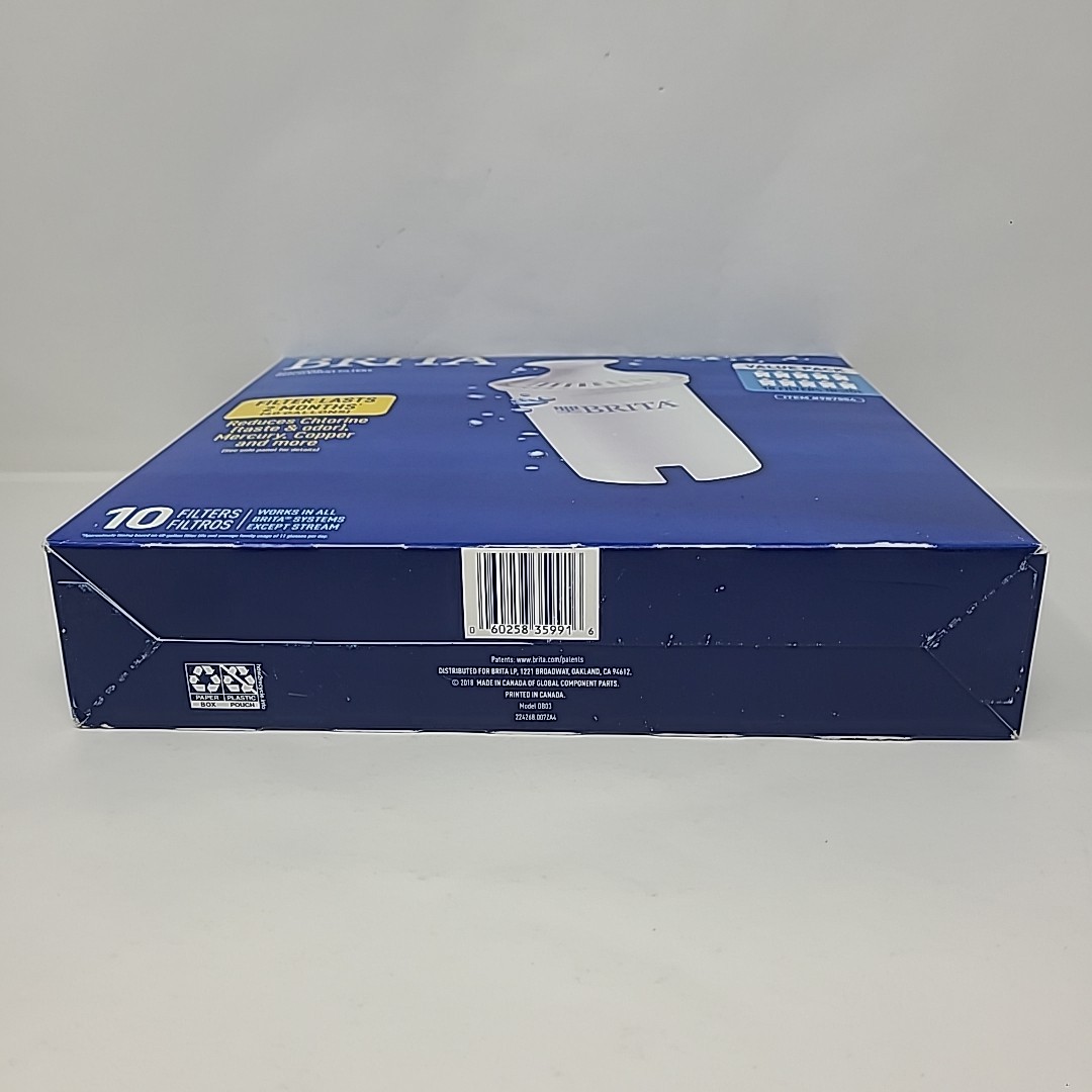 Brita 987554 Pitcher Replacement Filters – 10 Pack New In Box