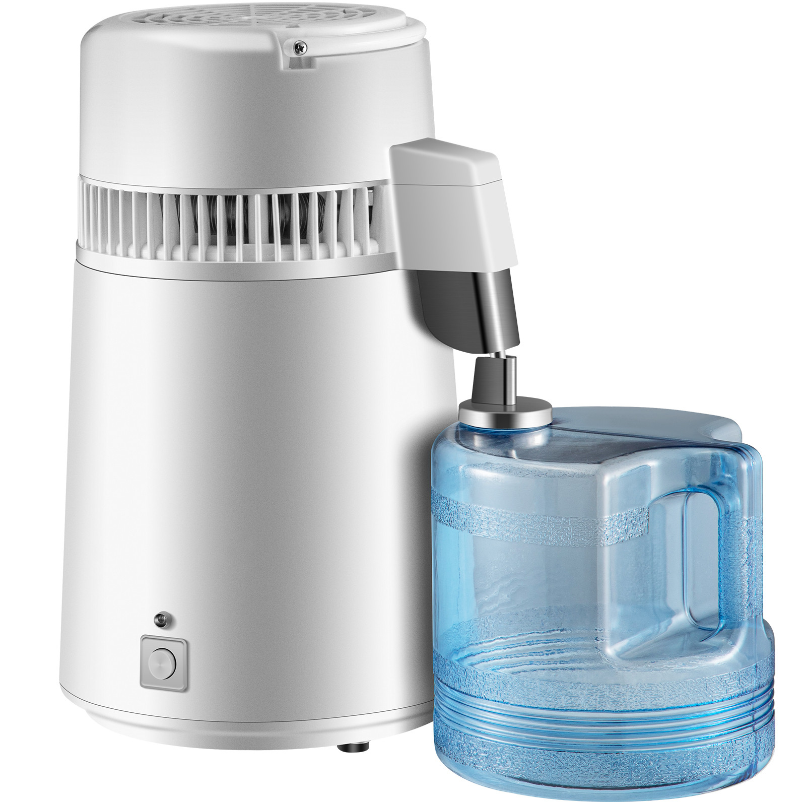 VEVOR 4L Water Distiller Purifier Machine Countertop Stainless Steel Interior CE