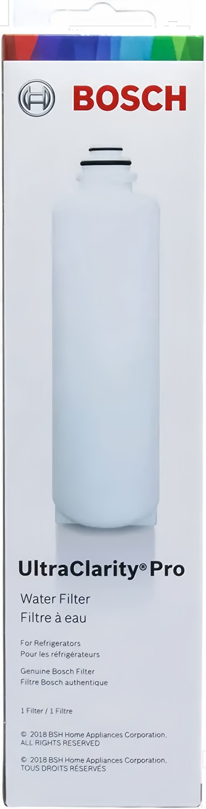 2x Bosch UltraClarity Pro Water Filter BORPLFTR50 WFC100MF #WFS200MF/WFS210MF