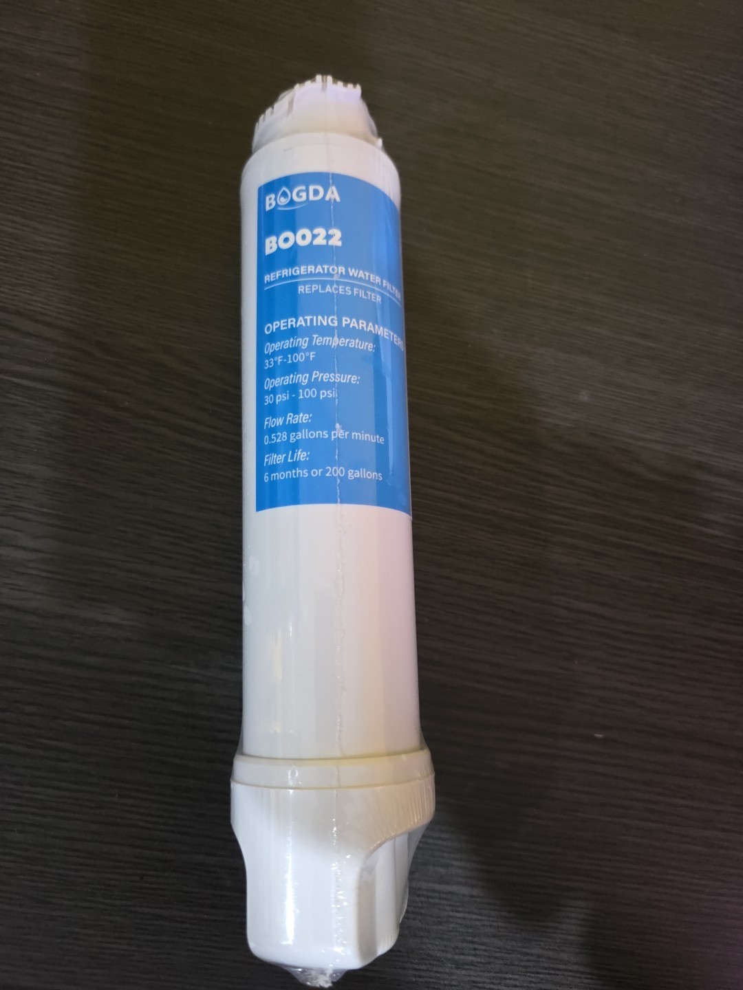 New/Sealed Bogda 200 Gallons Water Filter Replacement BO022, White, Free Ship