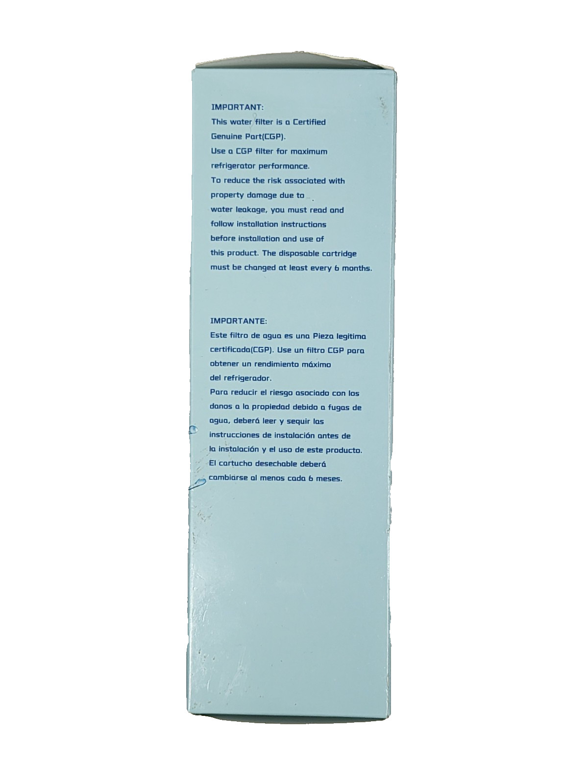 1 Pc EDRARXD1 Ice and Water Refrigerator Filter A -(NEW SEALED)