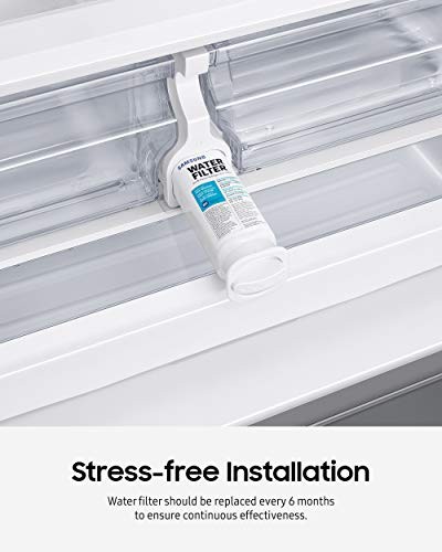 SAMSUNG Genuine Filter for Refrigerator Water and Ice, HAF-CIN/EXP, 1 Pack