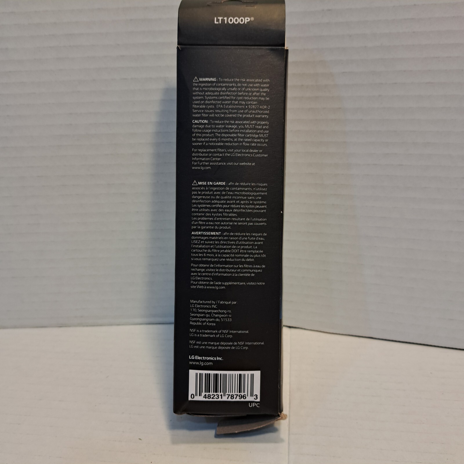 LG LT1000P 6Month / 200Gal Capacity Replacement Refrigerator Water Filter…