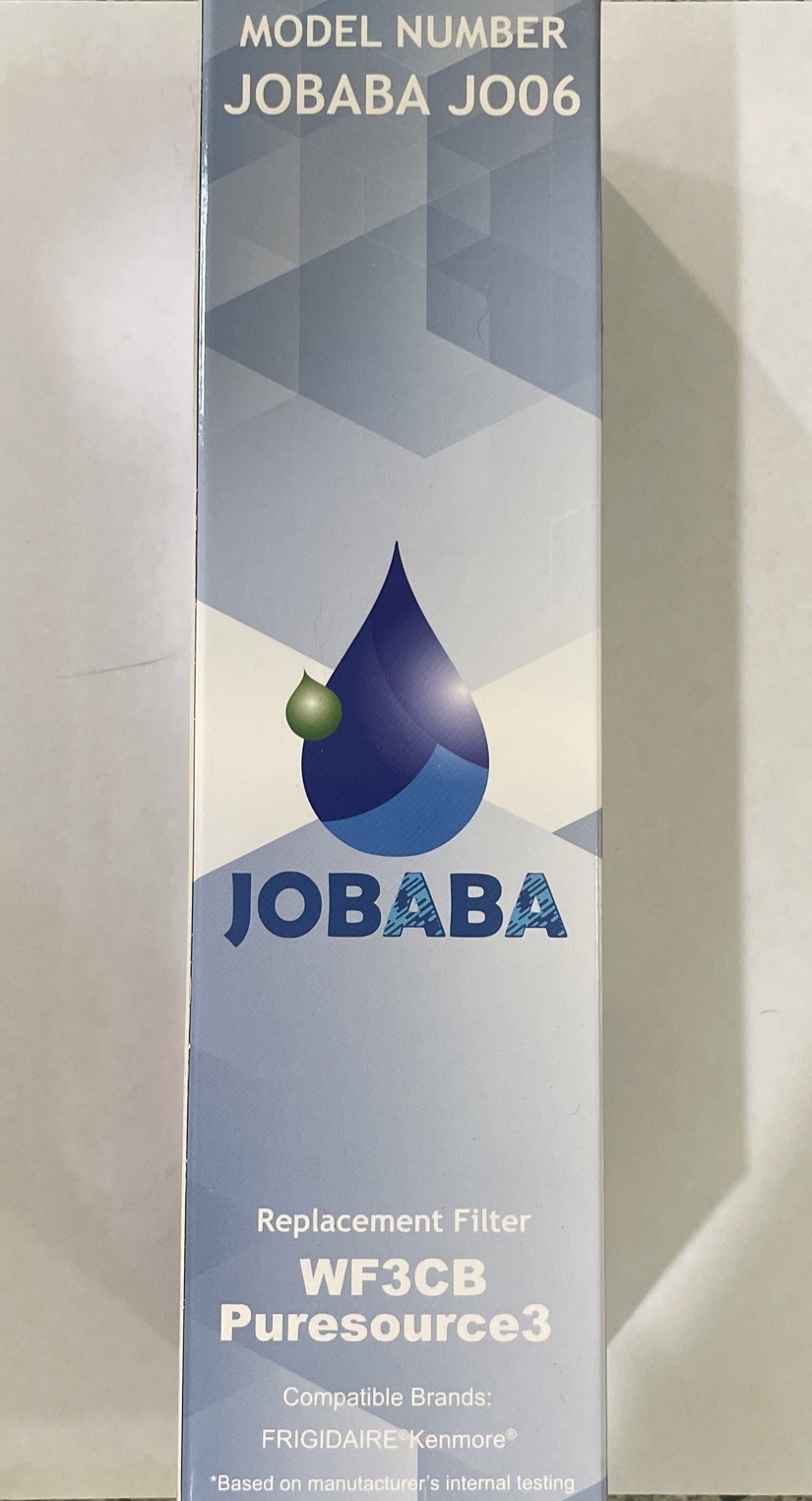 JOBABA J006 1 Pack Water Filter for Frigidaire Kenmore WF3CB New In Package