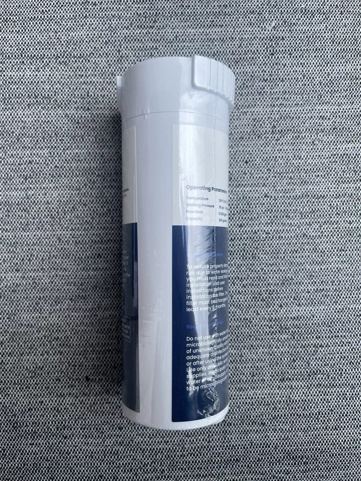 NEW SEALED Glacier Fresh Ice & Water Refrigerator Filter for GE XWF Side by Side