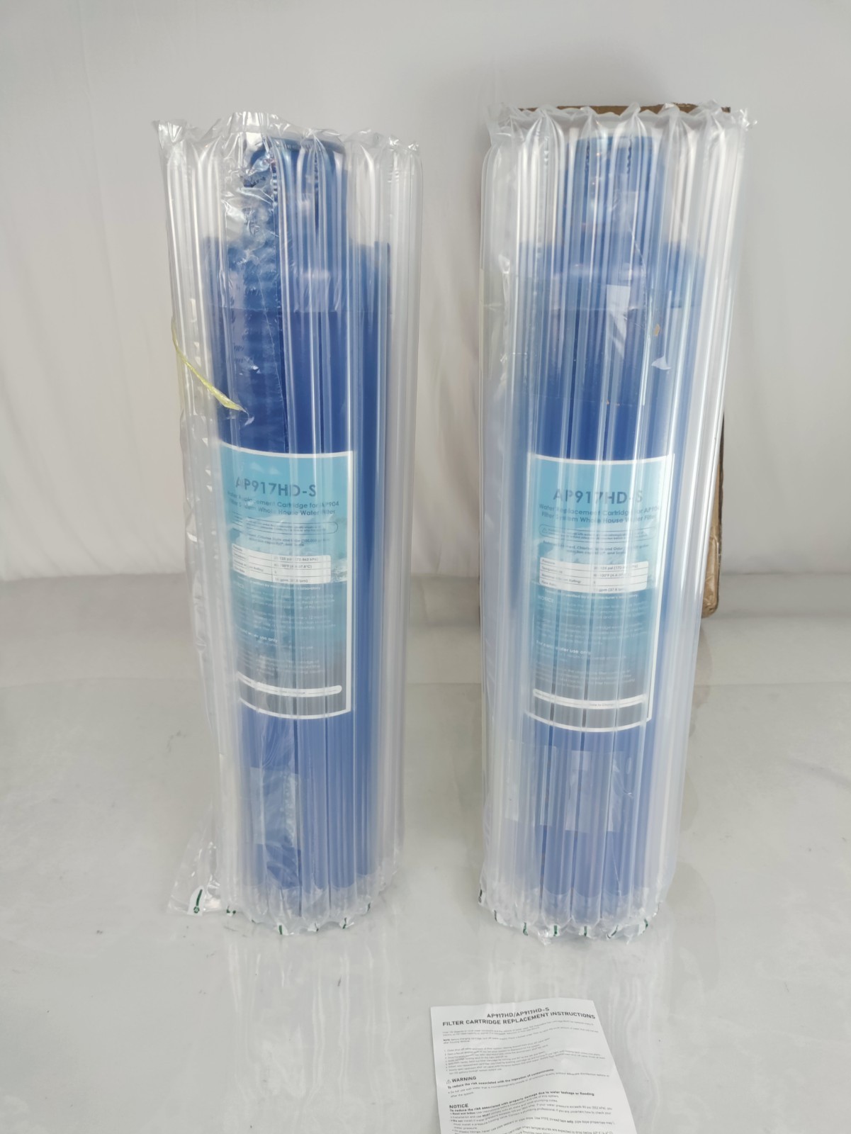 AP917HD-S AP904 Whole House Water Filter 2 Pack 100,000 Gal Sealed