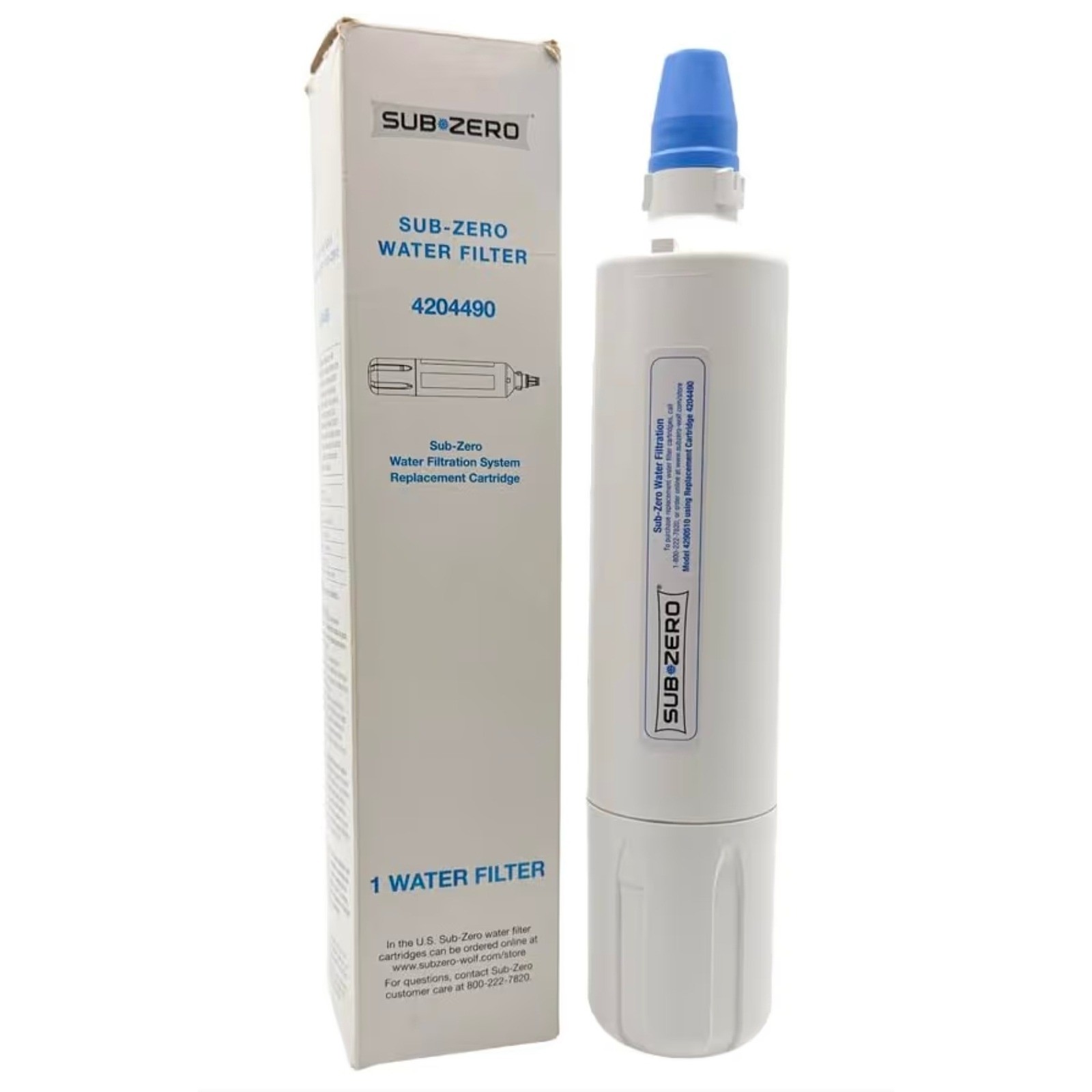 Sub Zero 4204490 Refrigerator Water Filter Replacement Cartridge Genuine OEM