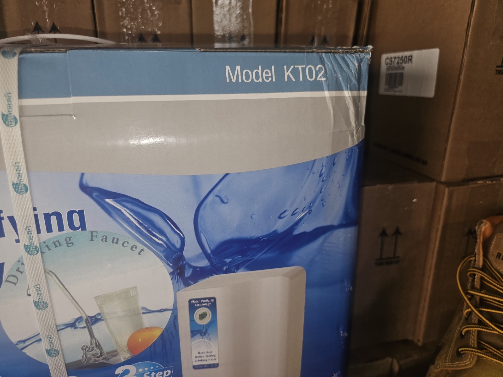 Pure Water Purifying Technology 3 Stage Filter Model kt02 New