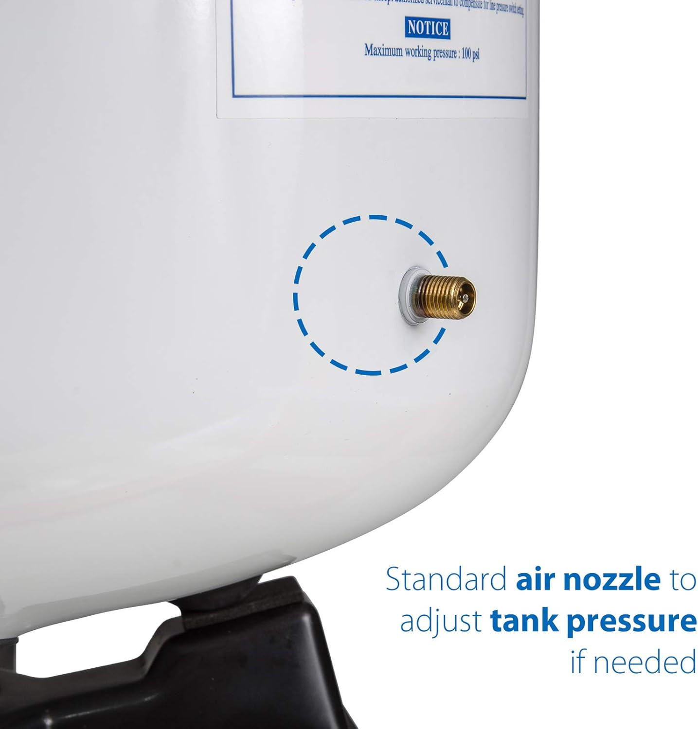 T32M Pressurized Water Storage Tank with Ball Valve for Reverse Osmosis RO Syste