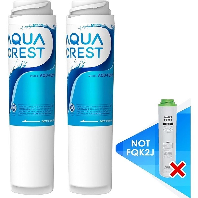 NSF Certified Water Filter Lead-Free Coconut Carbon Compatible W/ GE Models New