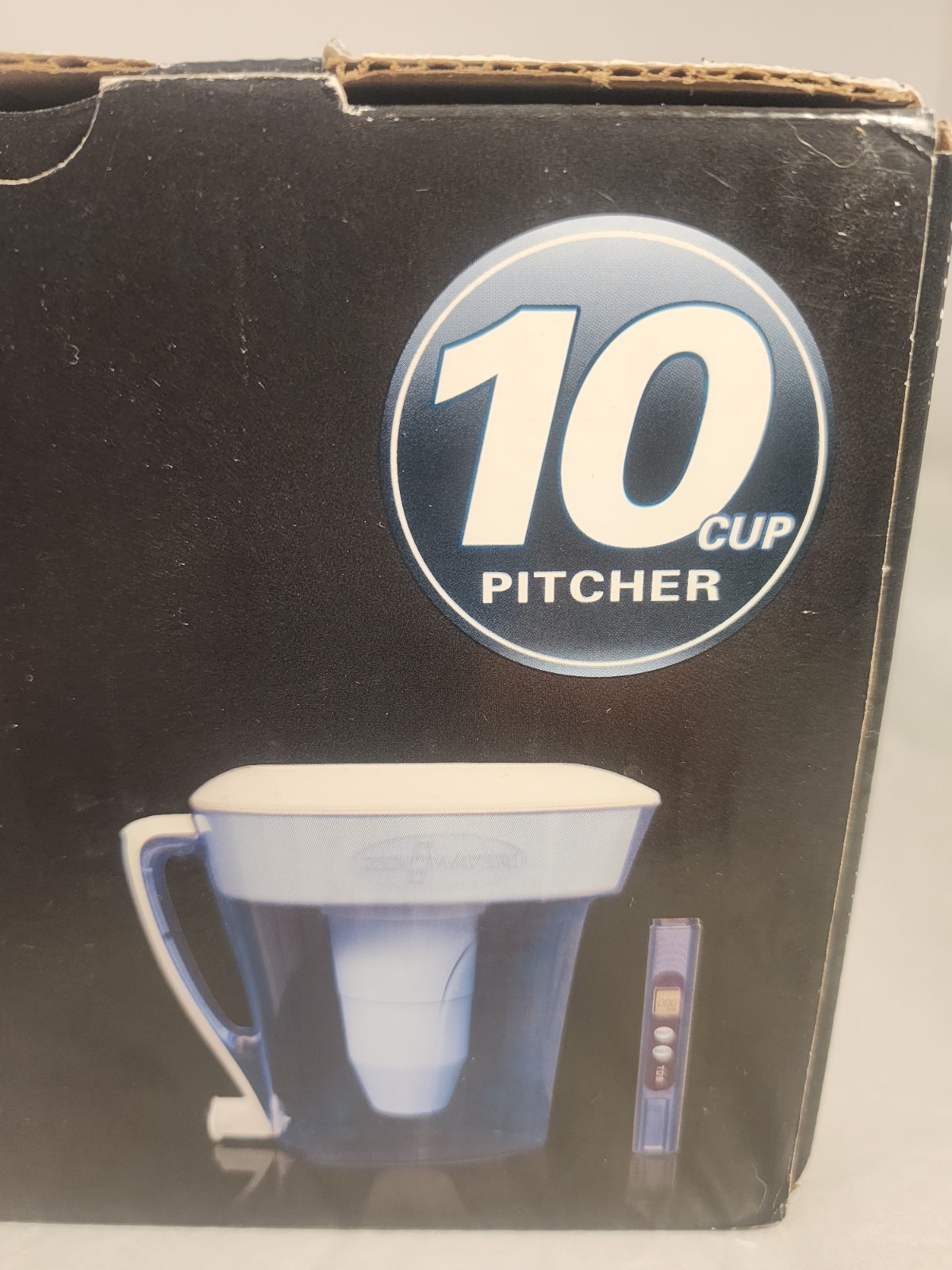 10-cup ZeroWater Pitcher ZP-010 Advanced 5-Stage ION Exchange Filtration Pitcher