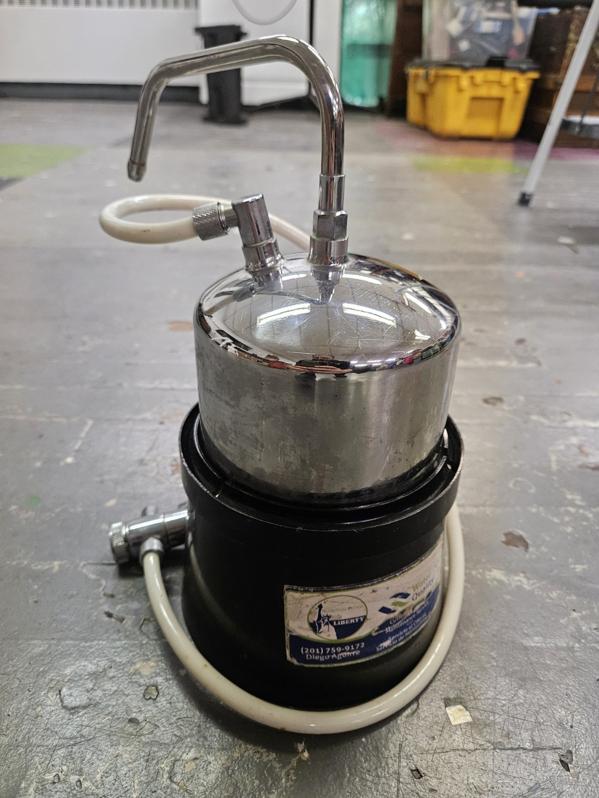 Multi-Pure Drinking Water System Model MP750 Stainless Steel w/ Base – No Filter