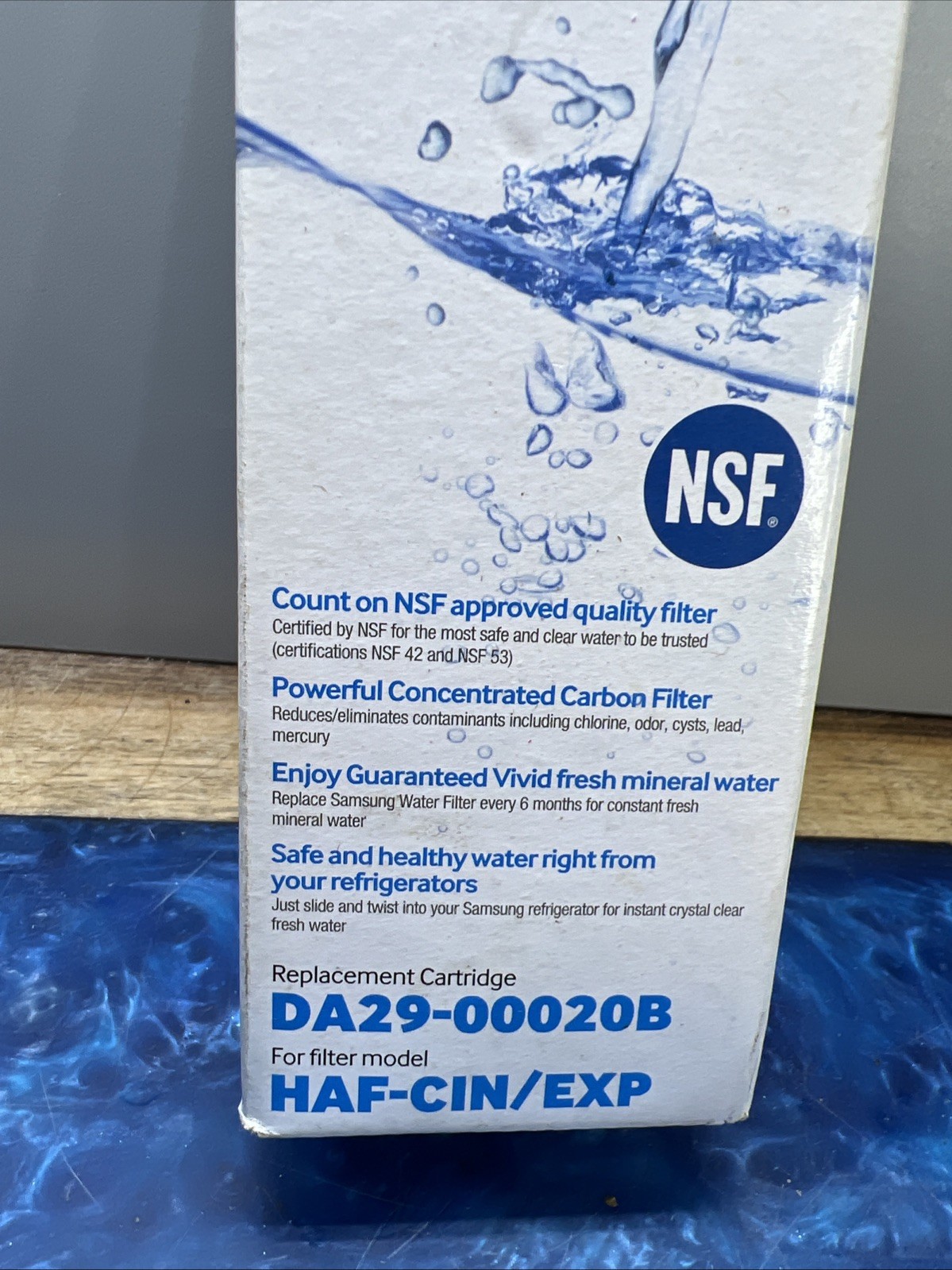 Genuine Samsung DA29-00020B HAF-CIN/EXP Refrigerator Water Filter (New)