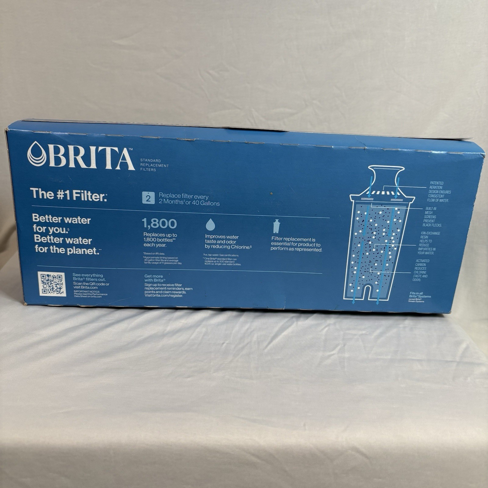 Brita Standard Replacement Filter Value Pack 6 Filters Brand New In Box