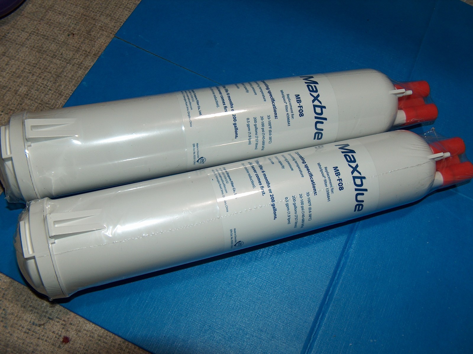 TWO Maxblue MB-F08 Refrigerator Filter Replacement for Kenmore® 46-9083,46-9030