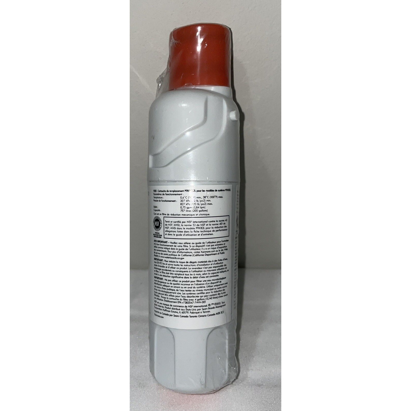 Kenmore Refrigerator Water Filter 46 9082 White Genuine Replacement Part New