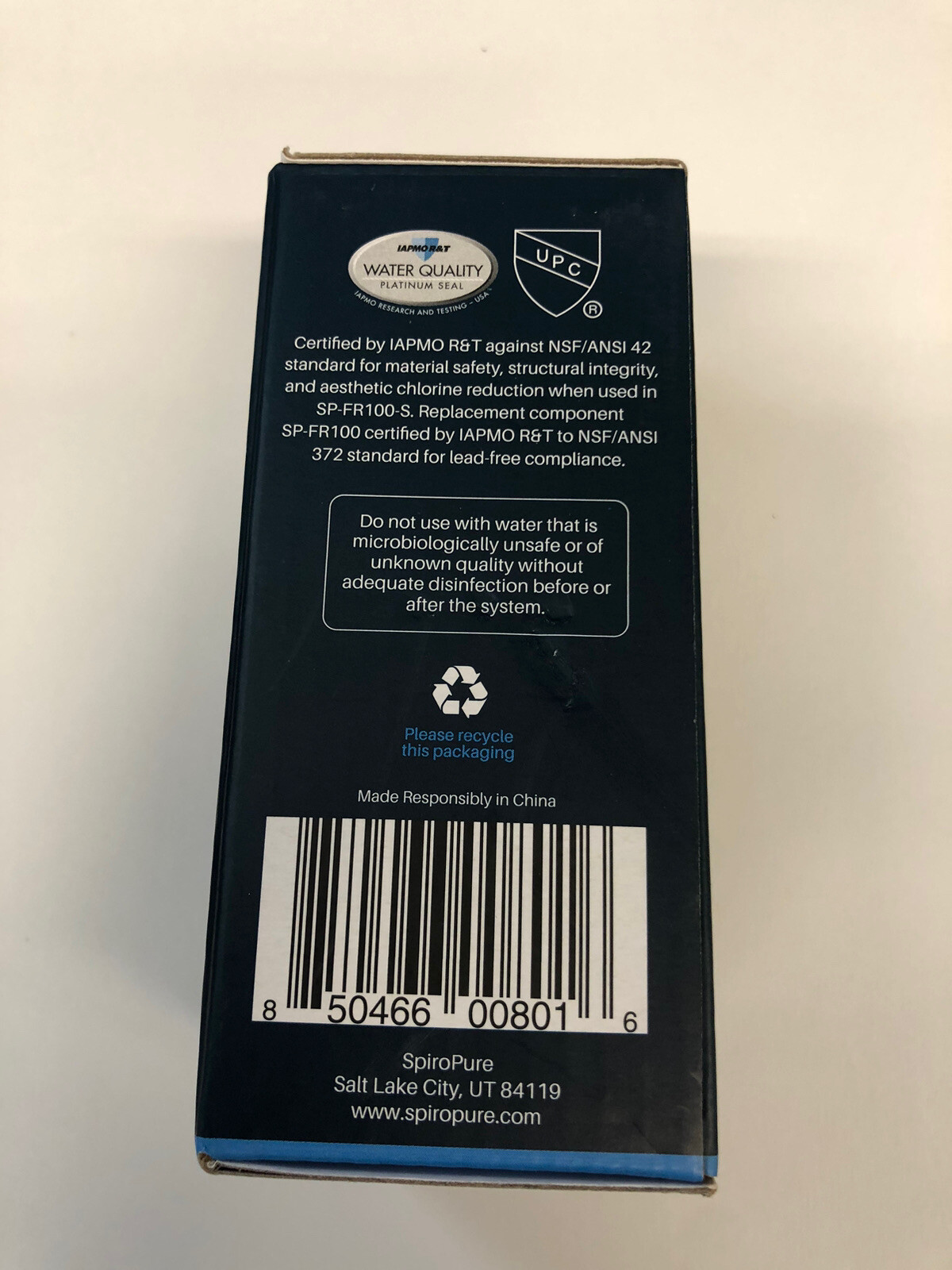 Spiropure Frigidaire/Kenmore Refrigerator Water Filter SP-FR100