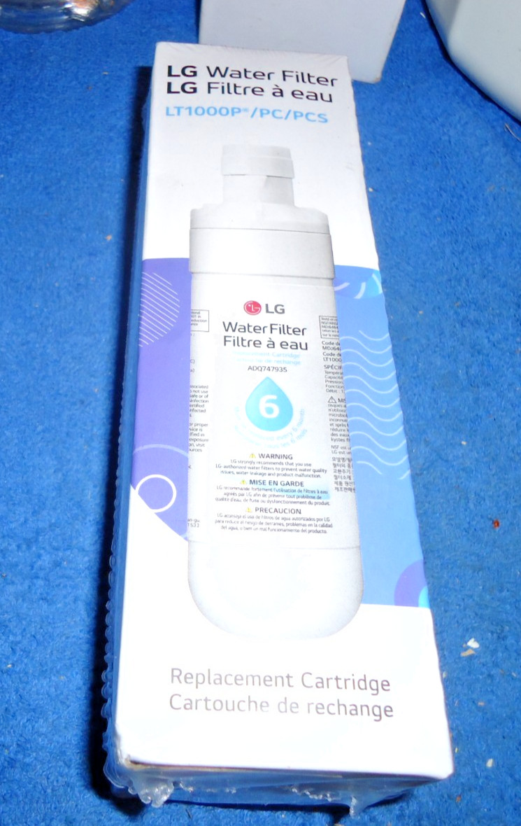 1 Pack LG LT700P Refrigerator Water Filter New Sealed Replacement ADQ36006101