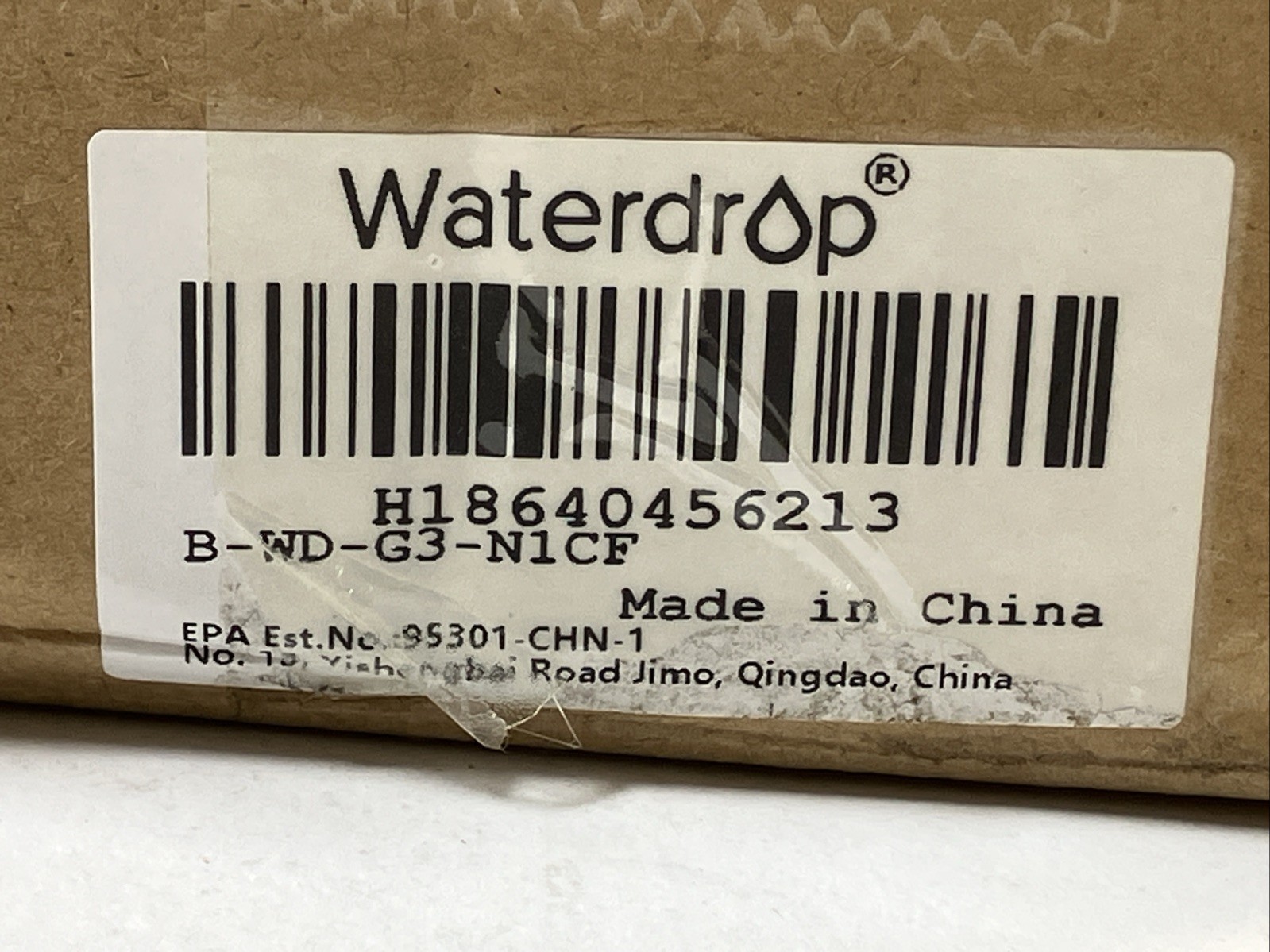 Waterdrop WD-G3-CF Filter, Replacement