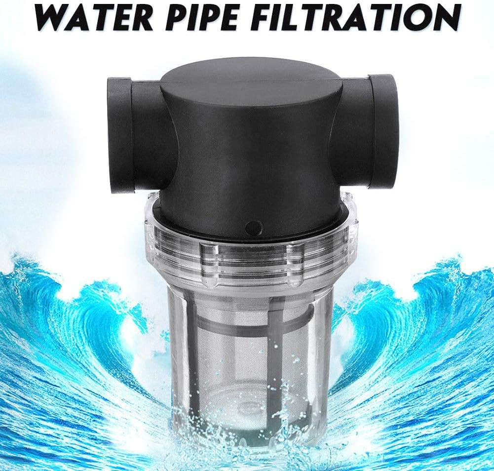 1Pcs Garden Pond 1 Inch Inline Mesh Strainer Water Pump Filter Irrigation High F