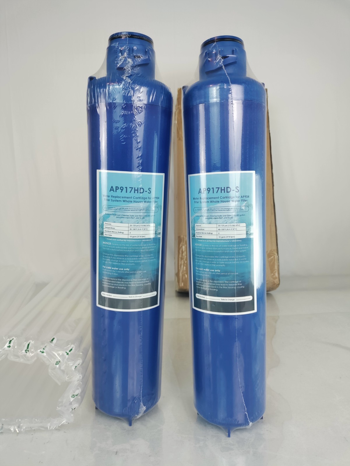 AP917HD-S AP904 Whole House Water Filter 2 Pack 100,000 Gal Sealed