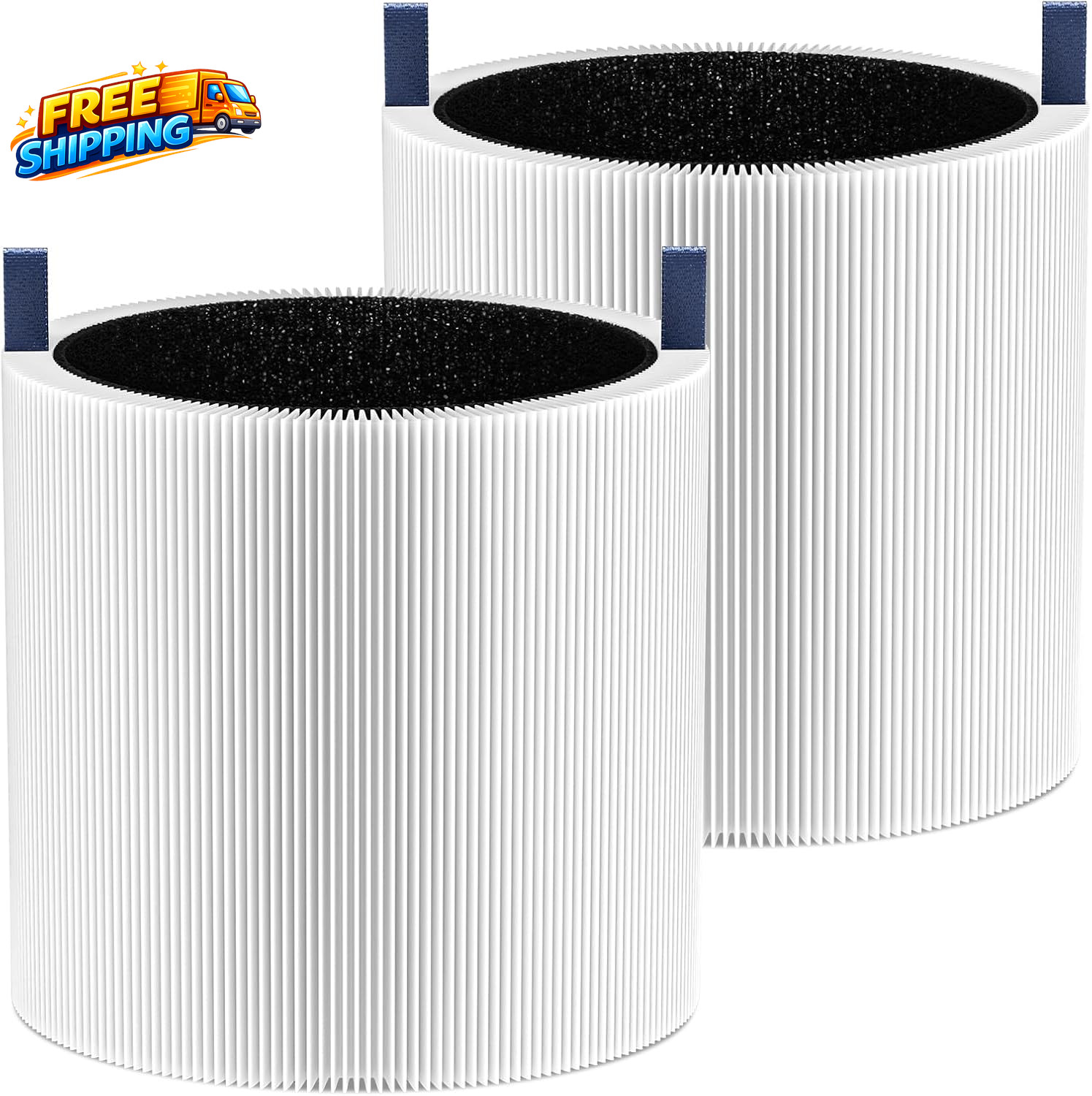 2 Pack Mini Max Replacement Filter Compatible with Blueair Blue Pure Mini Max