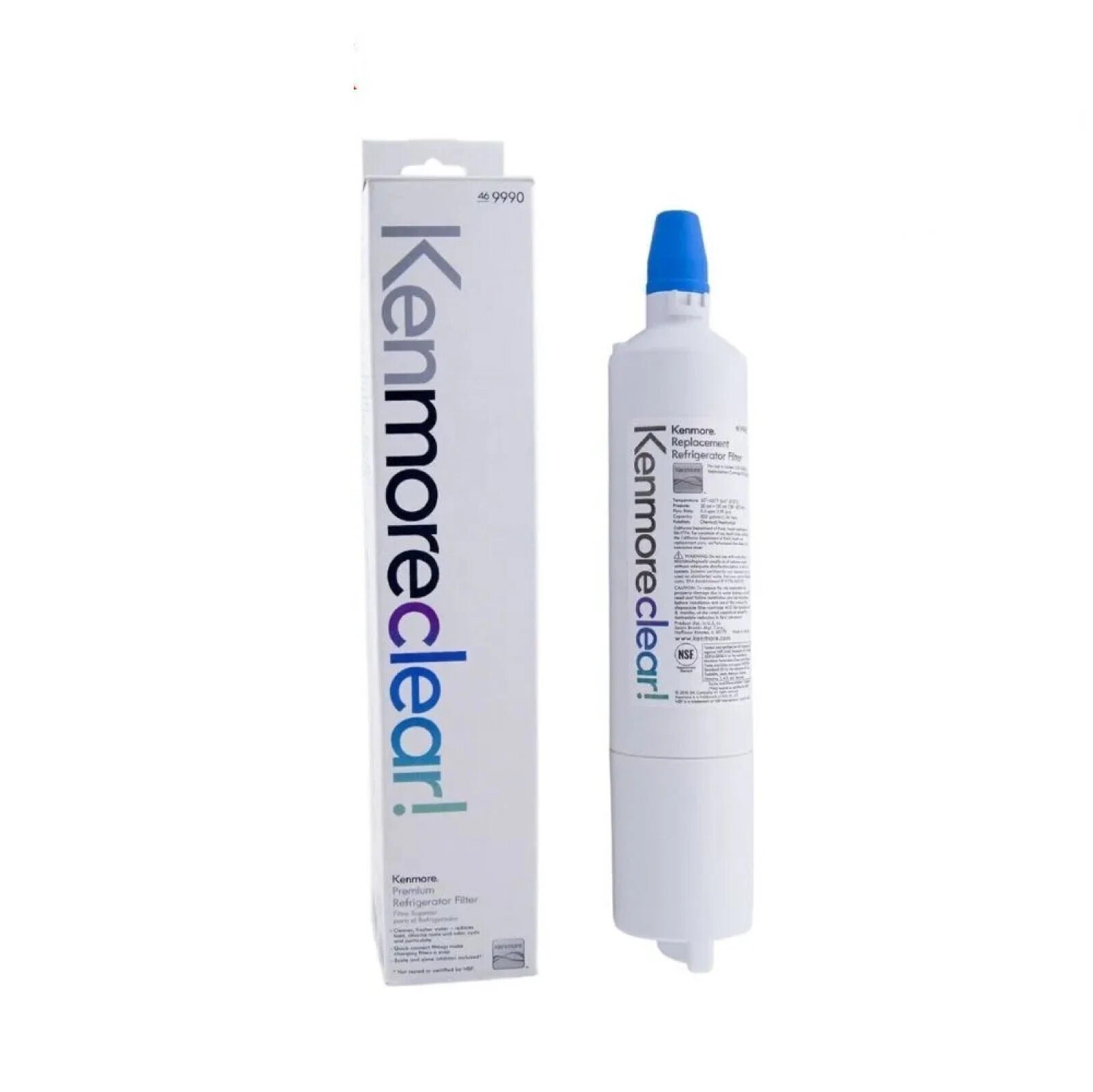 1 PACK Kenmore 9990 46-9990 Replacement Refrigerator Water Filter