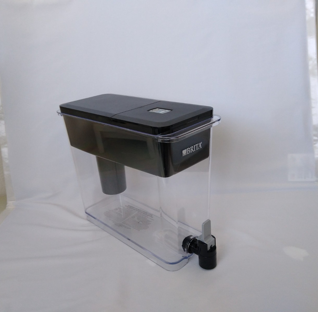 Brita Extra Large Ultramax 27 Cup Black Filtered Water Dispenser Filtration Syst