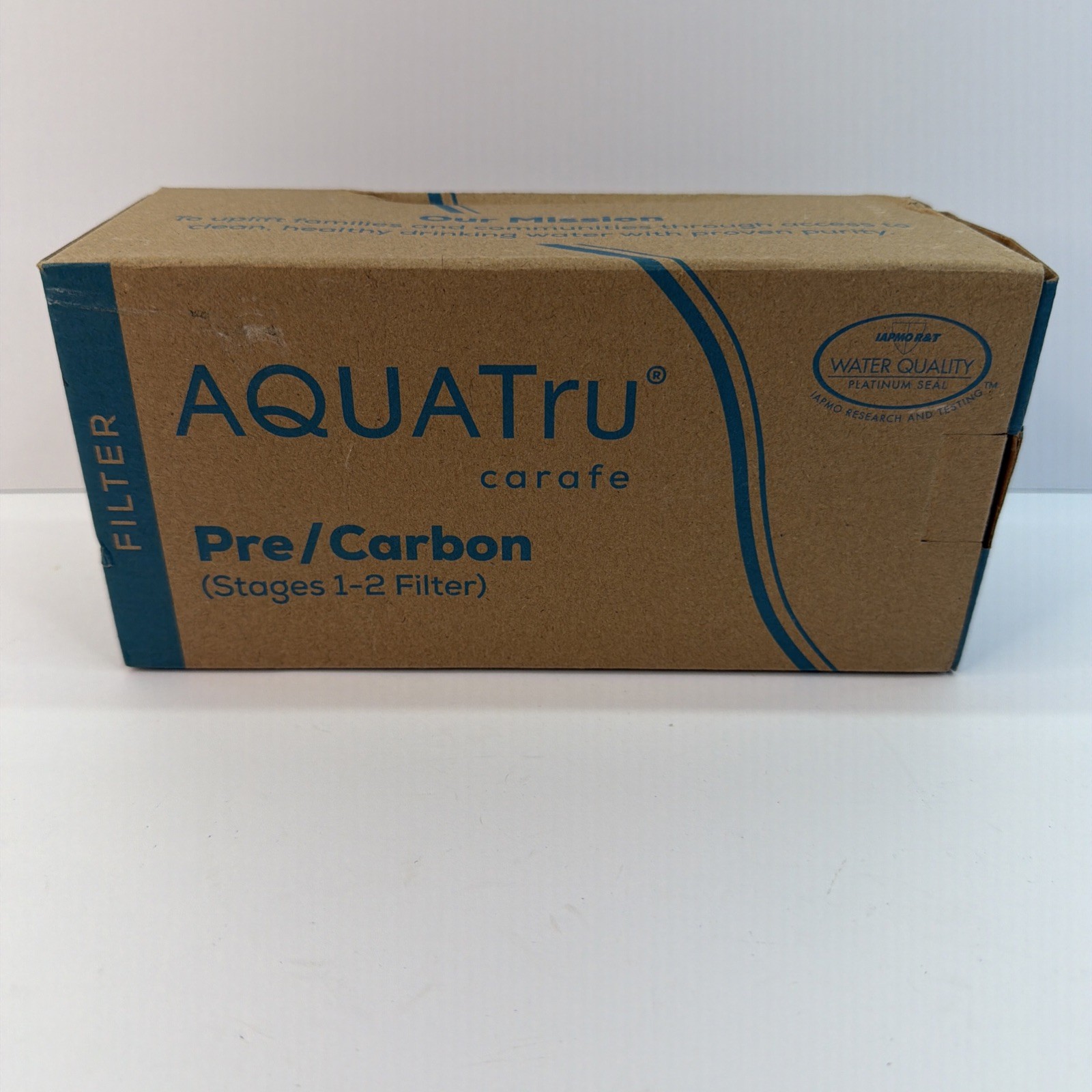 AquaTru Carafe AT100 2 Stage Pre/Carbon Filter – Genuine Filter Sealed In Box