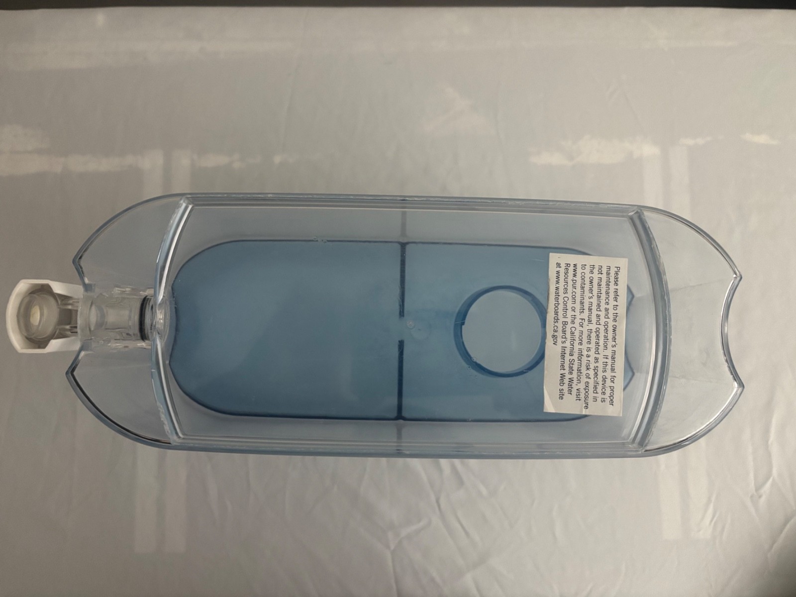 PUR PLUS 30 Cup Water Filter Dispenser Reservoir DS1811Z Blue/White Replacement