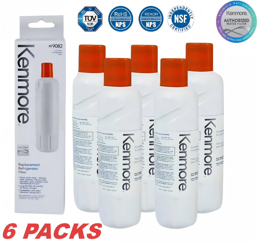 Kenmore 9082 Replacement Refrigerator Water Filter for 469082 9903 6pcs