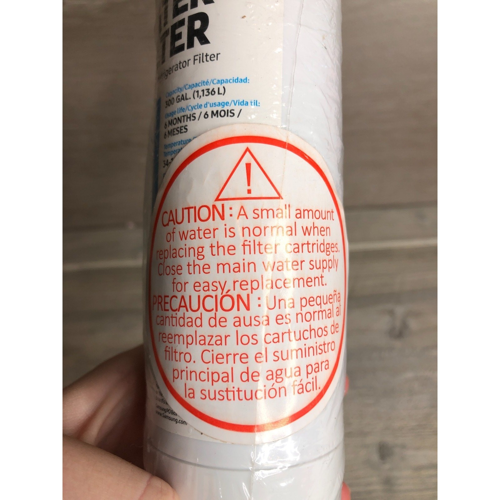 Samsung DA29-00020B HAF-CIN/EXP Refrigerator Ice Water Filters Lot of 2