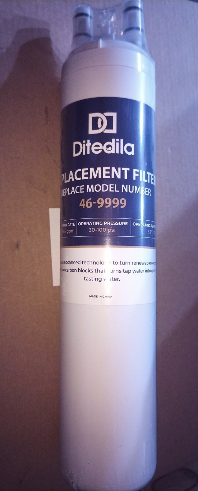 Ditedila Replacement Refrigerator Water Filter Kenmore Compatible 46-9999 300 Ga